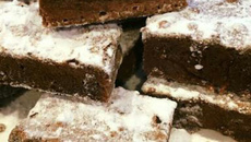 Quadrados de chocolate