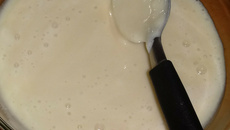 Leite condensado caseiro