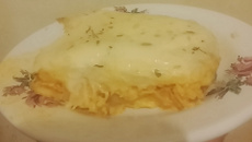 Sanduíche de frango cremoso (ao forno)