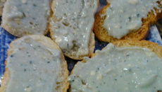 Patê de gorgonzola