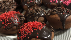 Cupcake de chocolate