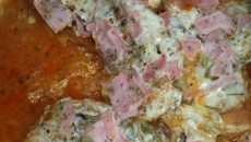 Filé de peito de frango à parmegiana