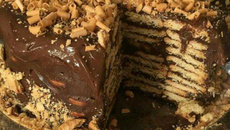 Torta de palha italiana