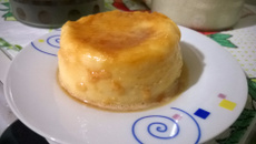 Pudim de micro-ondas na caneca