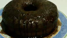 Bolo de chocolate fofíssimo