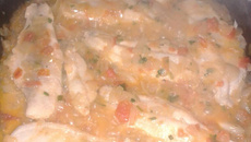 Peixe ao leite de coco