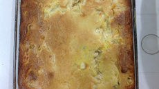 Torta de frango com palmito