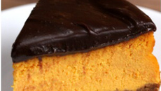 Cheesecake de bolo de cenoura