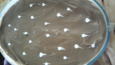 Pavê de maracujá e chocolate Lulu