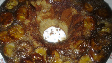 Bolo de banana com farinha de rosca