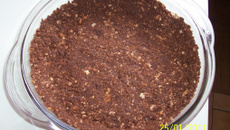 Torta de limão e chocolate meio amargo muito fácil (sem forno)