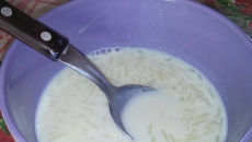 Arroz doce na panela elétrica