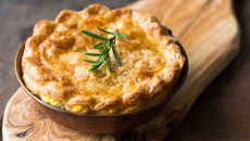 Empadão de grão de bico