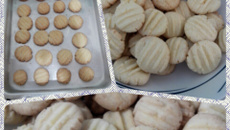 Biscoitinhos de maisena e coco