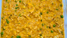 Estrogonofe de repolho com frango