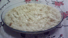 Arroz doce da Mel