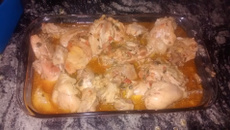 Frango maravilhoso de pressão