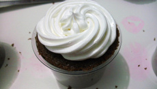 Cupcake de chocolate