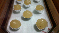 Docinho de bagaço de abacaxi