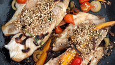 Filé de tilápia ao balsâmico 