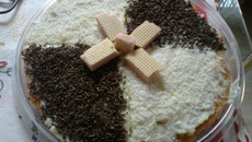 Bolo gelado de Nesquik