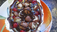 Ovo de colher ferrero rocher