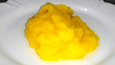 Purê de batata baroa