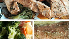 Salmão assado Realli