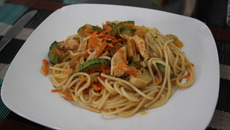 Macarrão de verão Tudo Gostoso