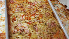 Delicioso macarrão de forno