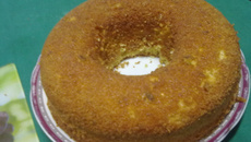 Bolo de casca de laranja