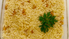 Risoto de camarão do Rappanui Gastronomia