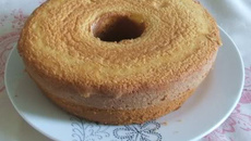 Bolo de farinha de milho