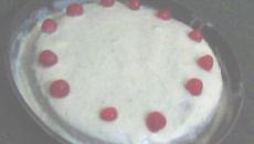 Cobertura e recheio para bolo de festa