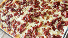 Torta salgada de aipim