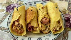 Panqueca recheada fácil