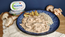 Strogonoff de cogumelos