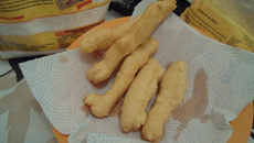 Bolinho de farinha de milho e polvilho