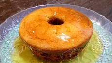 Bolo de laranja vegano