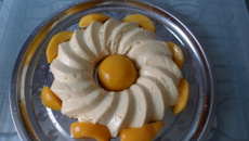 Mousse de pêssego