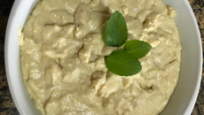 Creme de milho saboroso