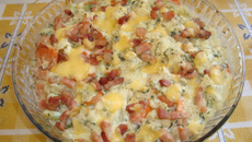 Couve-flor ao molho de requeijão