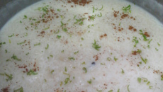 Arroz doce aromático (arroz com leite)