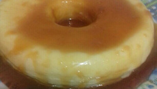 Pudim de leite azedo