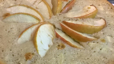 Torta Integral de aveia e maçã light