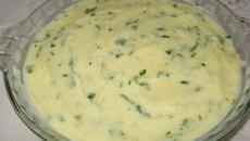 Salada gelada de batata