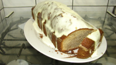 Bolo delicioso de maçã