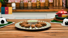 Bolinho Frito de Feijão Fradinho (Koki)