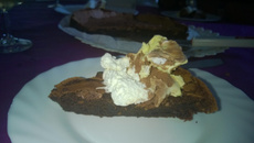 Torta de chocolate intenso