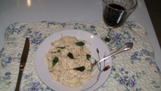 Miojo ao creme do Lennart